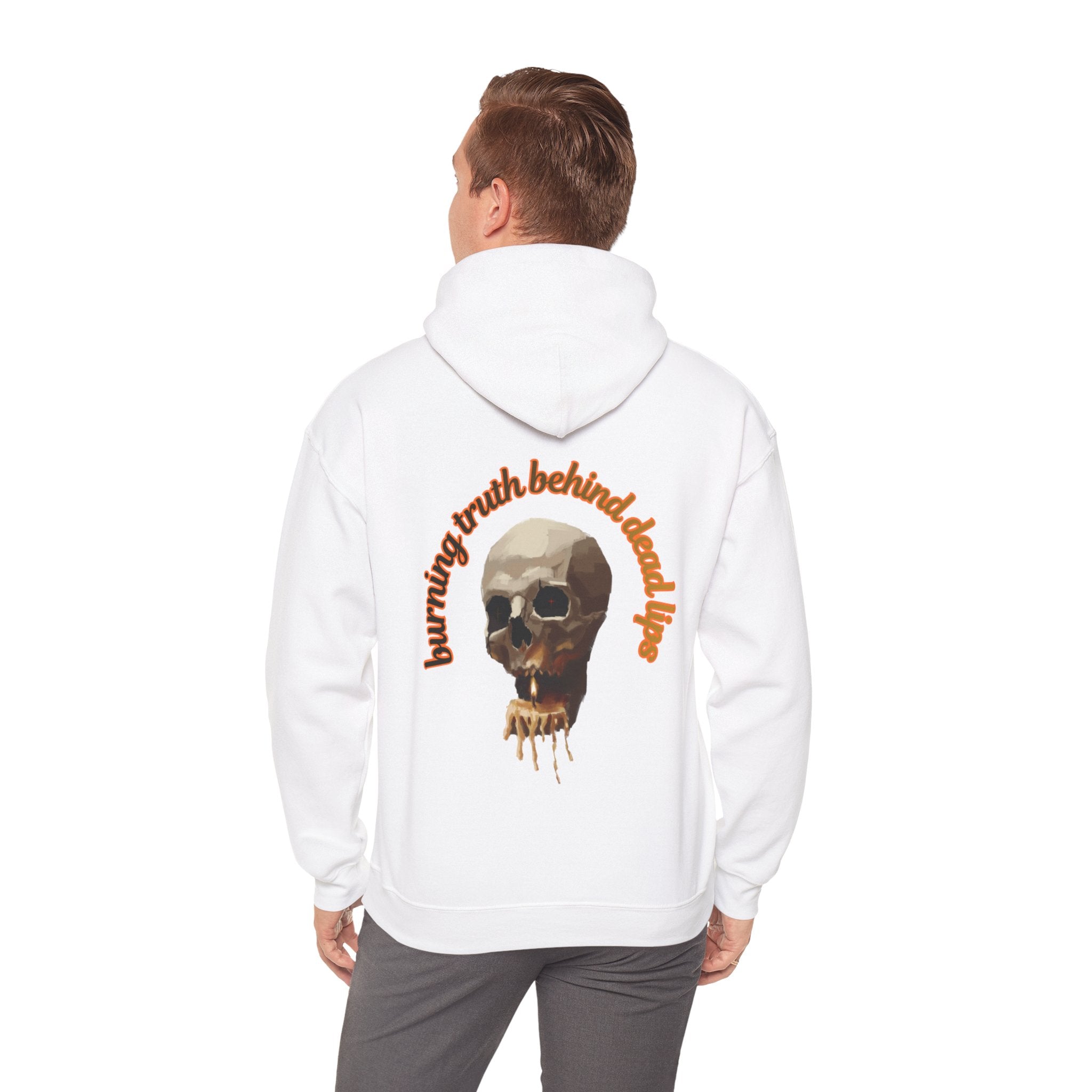 Skull Candle Hoodie, gothic skull sweat-shirt, skull and flame hoodie , skull art, Skeleton Design Hoodie, Death Candle Skull hoodie Sweatshirt ,Edgy Skull Candle Hoodie, design drawn by artist