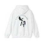 stoic skull Hoodie, gothic skull sweat-shirt, warm pullover, skull art, Skeleton Design Hoodie, Sweatshirt monochrome, Skull and Bones Hoodie, design drawn by artist