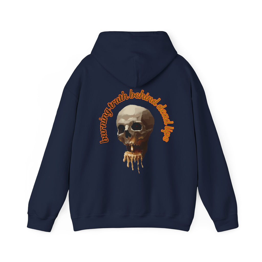 Skull Candle Hoodie, gothic skull sweat-shirt, skull and flame hoodie , skull art, Skeleton Design Hoodie, Death Candle Skull hoodie Sweatshirt ,Edgy Skull Candle Hoodie, design drawn by artist