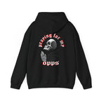 Opps skull Hoodie, gothic skull sweat-shirt, warm pullover, question skull art, Skeleton Design Hoodie, Sweatshirt monochrome, Skull and Bones Hoodie, design drawn by artist