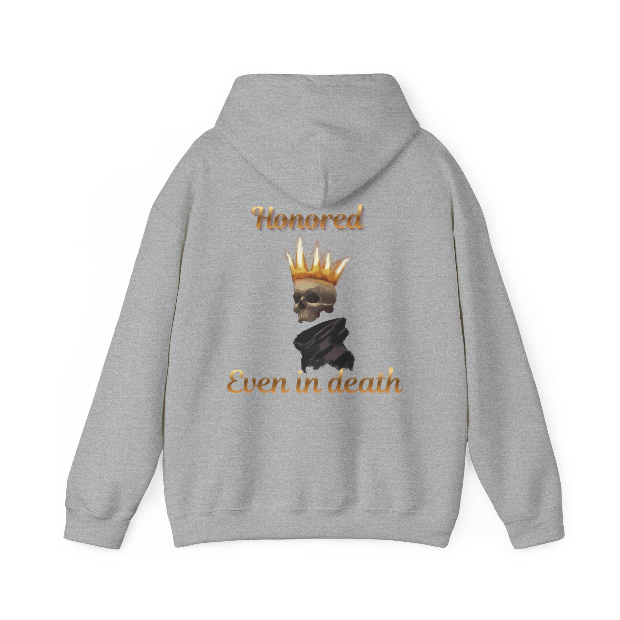 Honored skull art Hoodie, gothic skull sweat-shirt, reality skull pullover, skull art, Skull Drip Hoodie, design drawn by artist