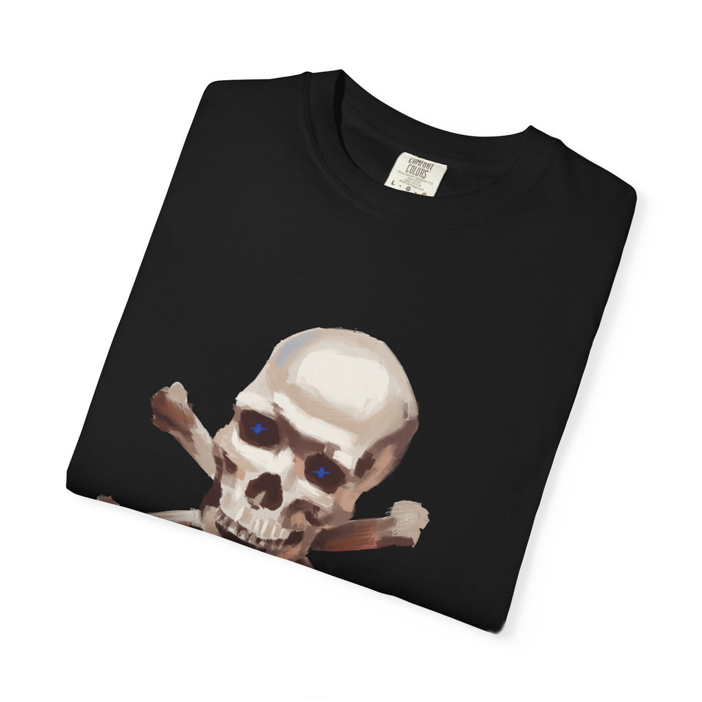 Skull graphic tee, Dark Aesthetic Skull shirt, skull art t-shirt, gothic Skull t-shirt , punk skull design, Edgy Skull shirt