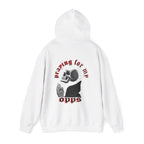 Opps skull Hoodie, gothic skull sweat-shirt, warm pullover, question skull art, Skeleton Design Hoodie, Sweatshirt monochrome, Skull and Bones Hoodie, design drawn by artist