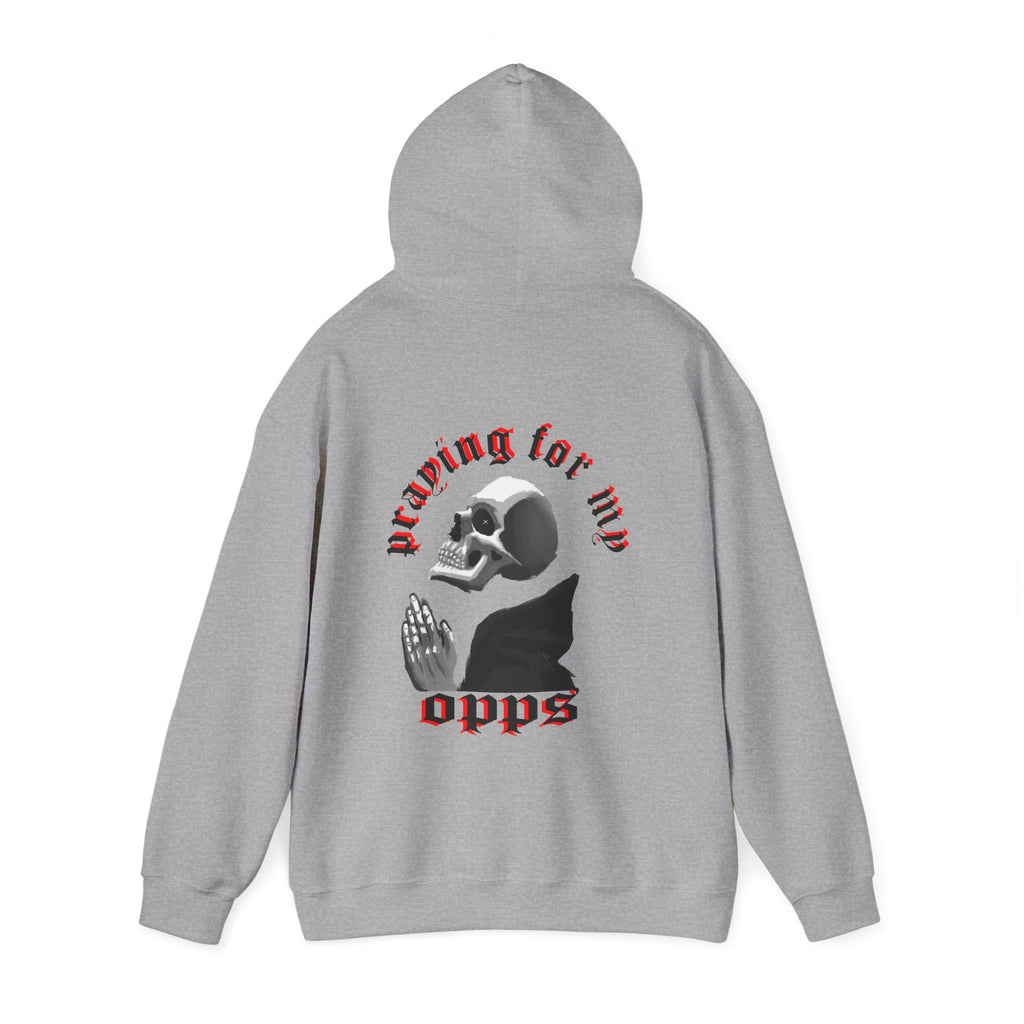 Opps skull Hoodie, gothic skull sweat-shirt, warm pullover, question skull art, Skeleton Design Hoodie, Sweatshirt monochrome, Skull and Bones Hoodie, design drawn by artist