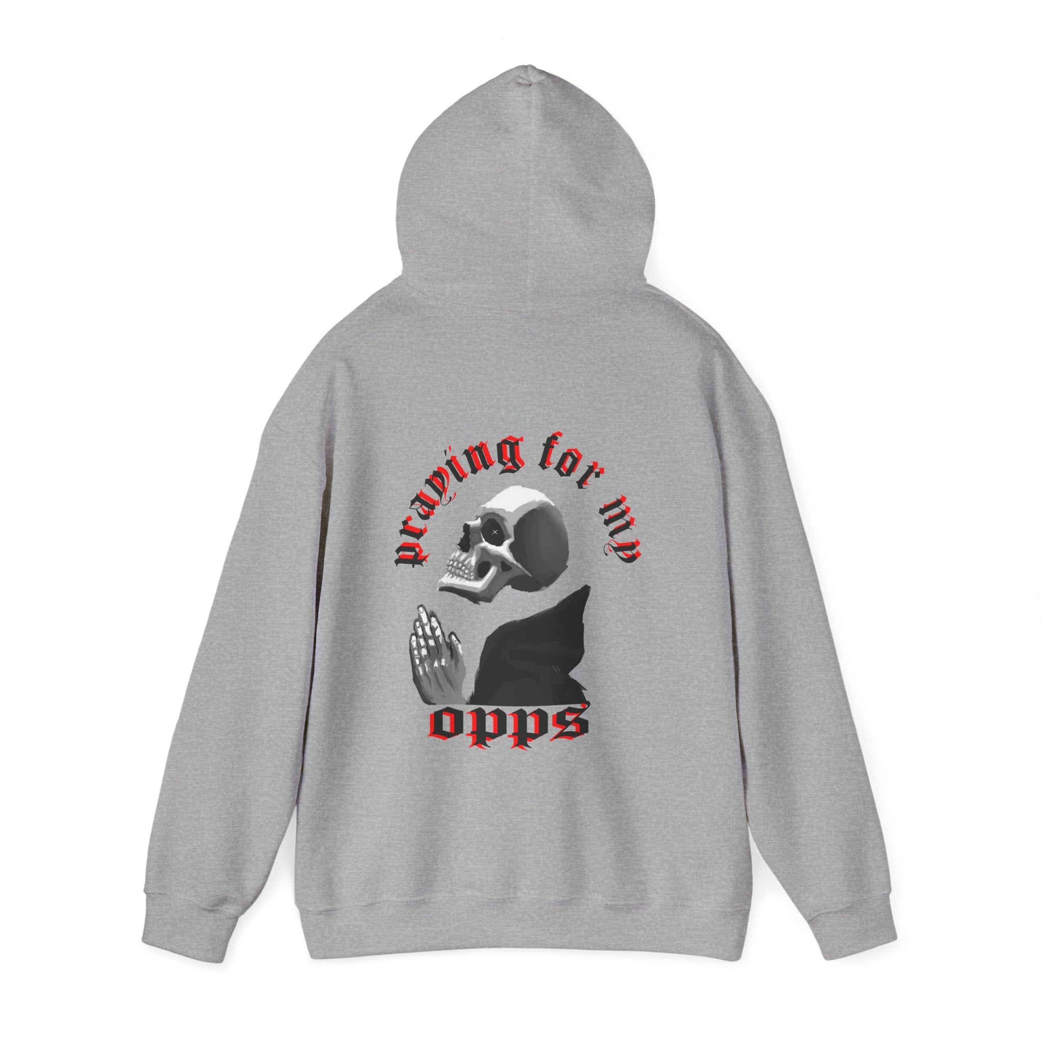Opps skull Hoodie, gothic skull sweat-shirt, warm pullover, question skull art, Skeleton Design Hoodie, Sweatshirt monochrome, Skull and Bones Hoodie, design drawn by artist
