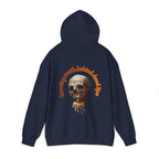 Skull Candle Hoodie, gothic skull sweat-shirt, skull and flame hoodie , skull art, Skeleton Design Hoodie, Death Candle Skull hoodie Sweatshirt ,Edgy Skull Candle Hoodie, design drawn by artist