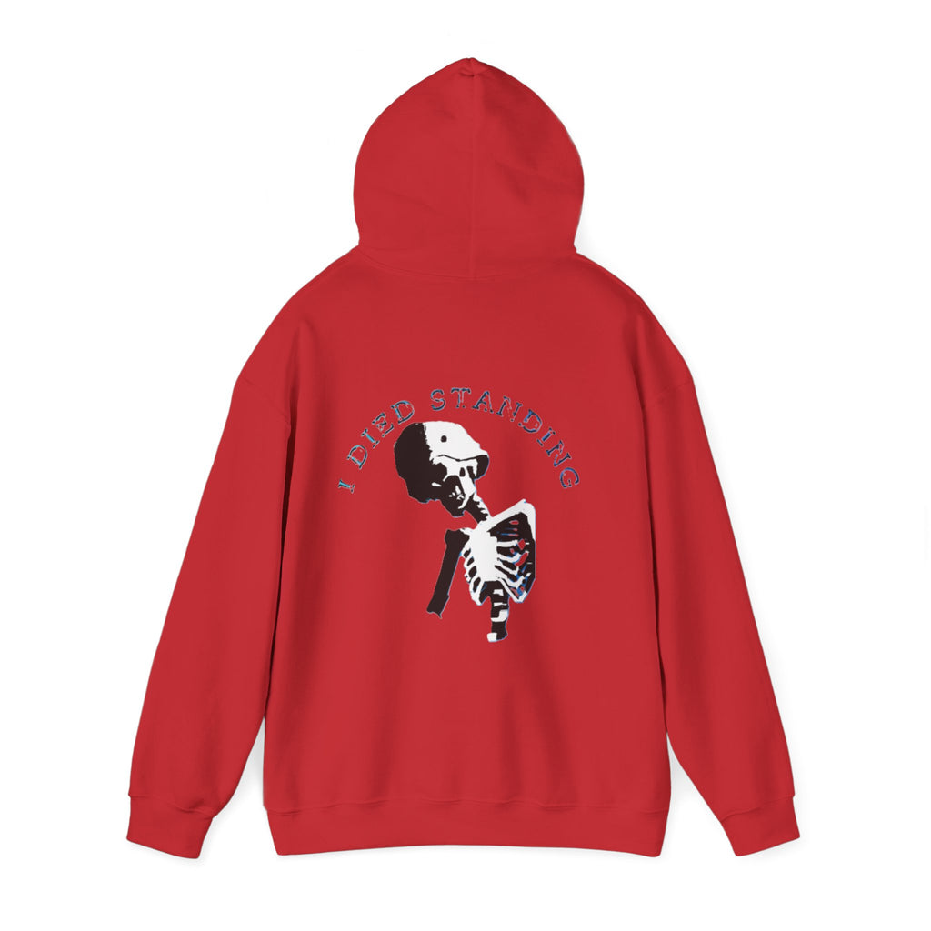 stoic skull Hoodie, gothic skull sweat-shirt, warm pullover, skull art, Skeleton Design Hoodie, Sweatshirt monochrome, Skull and Bones Hoodie, design drawn by artist