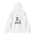 Skull Hoodie, nonchalant quotes, gothic skull sweat-shirt, warm pullover, skull art, Sweatshirt color, Edgy Skull Sweatshirt , design drawn by artist