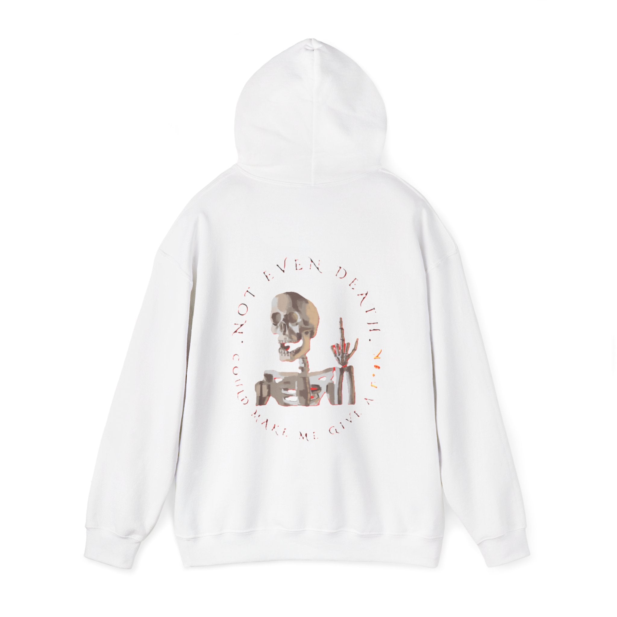 Skull Hoodie, nonchalant quotes, gothic skull sweat-shirt, warm pullover, skull art, Sweatshirt color, Edgy Skull Sweatshirt , design drawn by artist