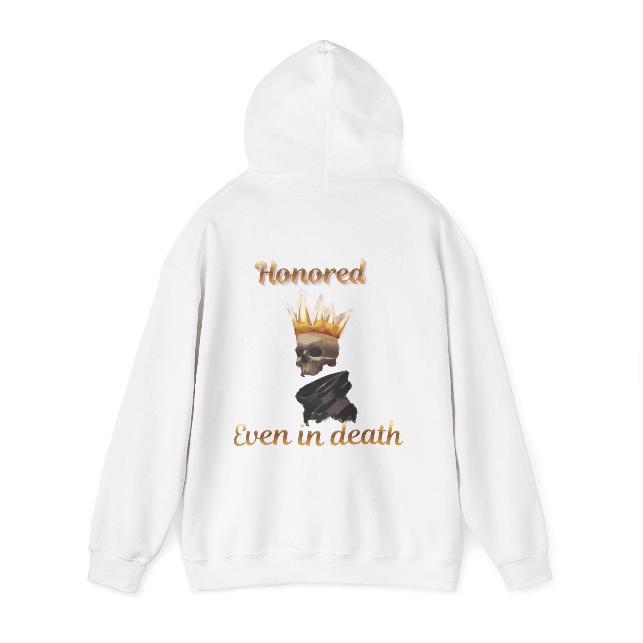 Honored skull art Hoodie, gothic skull sweat-shirt, reality skull pullover, skull art, Skull Drip Hoodie, design drawn by artist