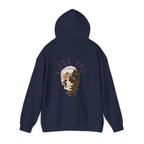 I see you skull Hoodie, gothic hoodie, warm pullover, dark skull art, Sweatshirt colored, scary design