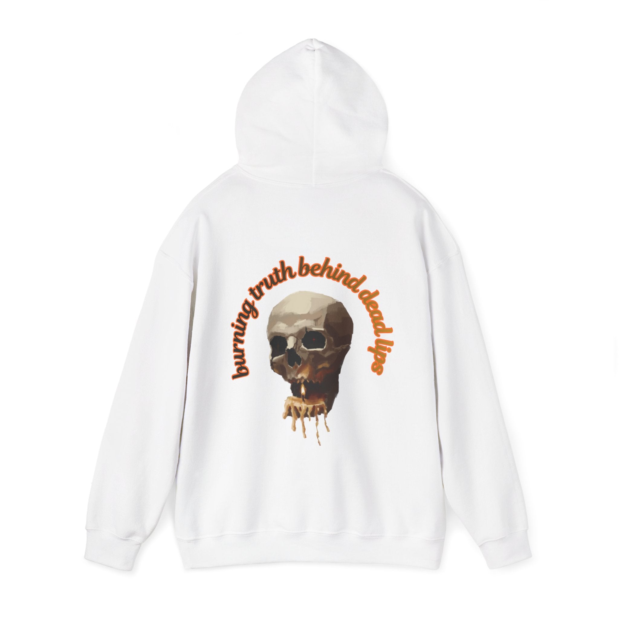 Skull Candle Hoodie, gothic skull sweat-shirt, skull and flame hoodie , skull art, Skeleton Design Hoodie, Death Candle Skull hoodie Sweatshirt ,Edgy Skull Candle Hoodie, design drawn by artist