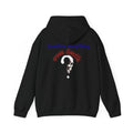 Question skull Hoodie, gothic skull sweat-shirt, warm pullover, question skull art, Skeleton Design Hoodie, Sweatshirt monochrome, Skull and Bones Hoodie, design drawn by artist