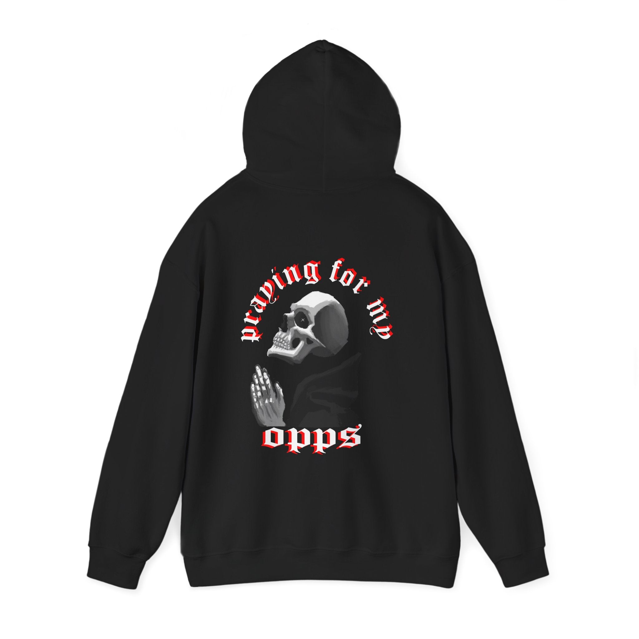 Opps skull Hoodie, gothic skull sweat-shirt, warm pullover, question skull art, Skeleton Design Hoodie, Sweatshirt monochrome, Skull and Bones Hoodie, design drawn by artist